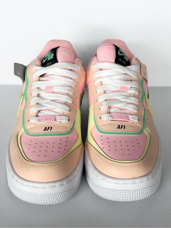 Nike Shoes - Nike Air Force 1 Shadow Arctic Punch/Crimson Tint/Green Glow/Barely Volt. 7.5